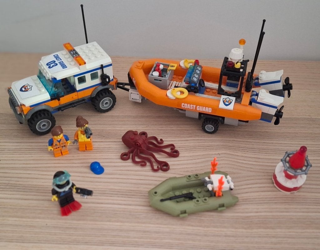LEGO theme CITY OCEAN, Enlèvement ou Envoi, Lego, Ensemble complet, Comme neuf