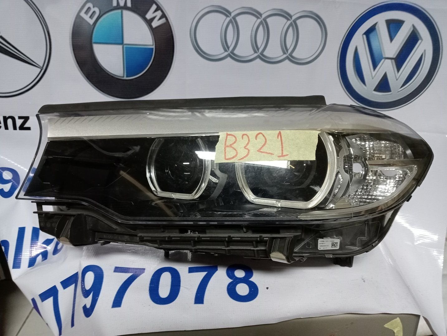 BMW G30 G31 VOL LED KOPLAMP LINKS ORIGINEEL 8499111, -, Utilisé, -, Enlèvement ou Envoi