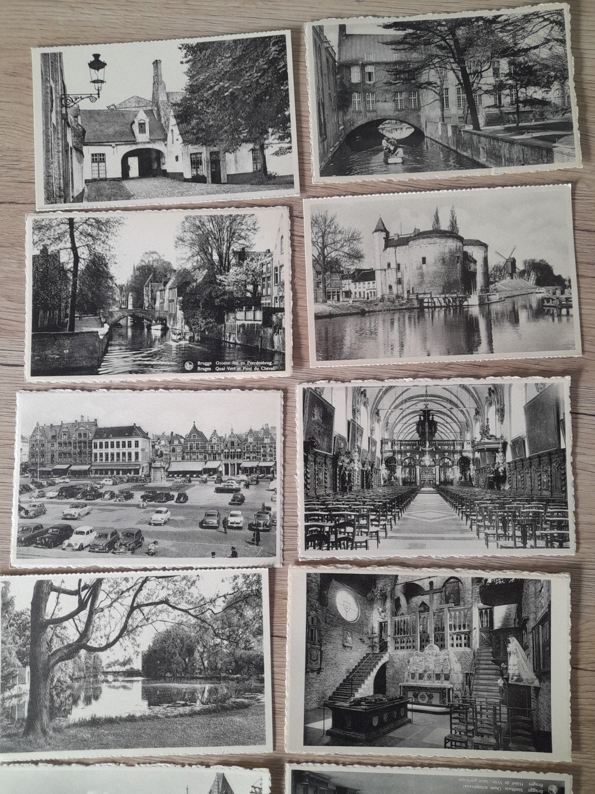 Brugge postkaarten, Ophalen of Verzenden