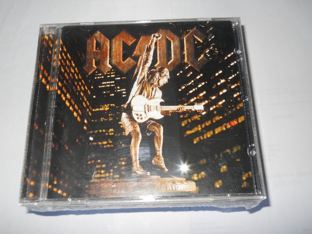 CD - AC/DC - STIF UPPER LIP, Cd's en Dvd's, Pop, Ophalen of Verzenden, Zo goed als nieuw, Eerste persing
