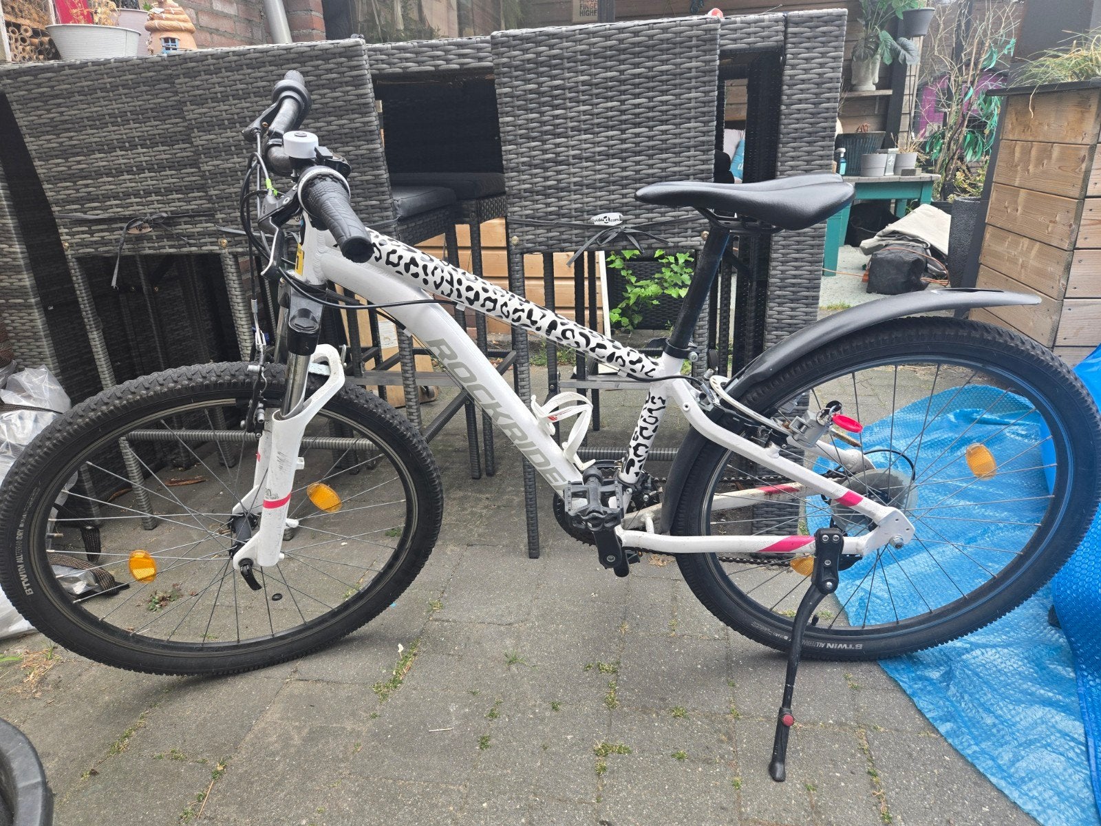 Rockrider ST100 mountainbike, Fietsen en Brommers, Fietsen | Mountainbikes en ATB, Zo goed als nieuw, Dames, Overige merken, Fully