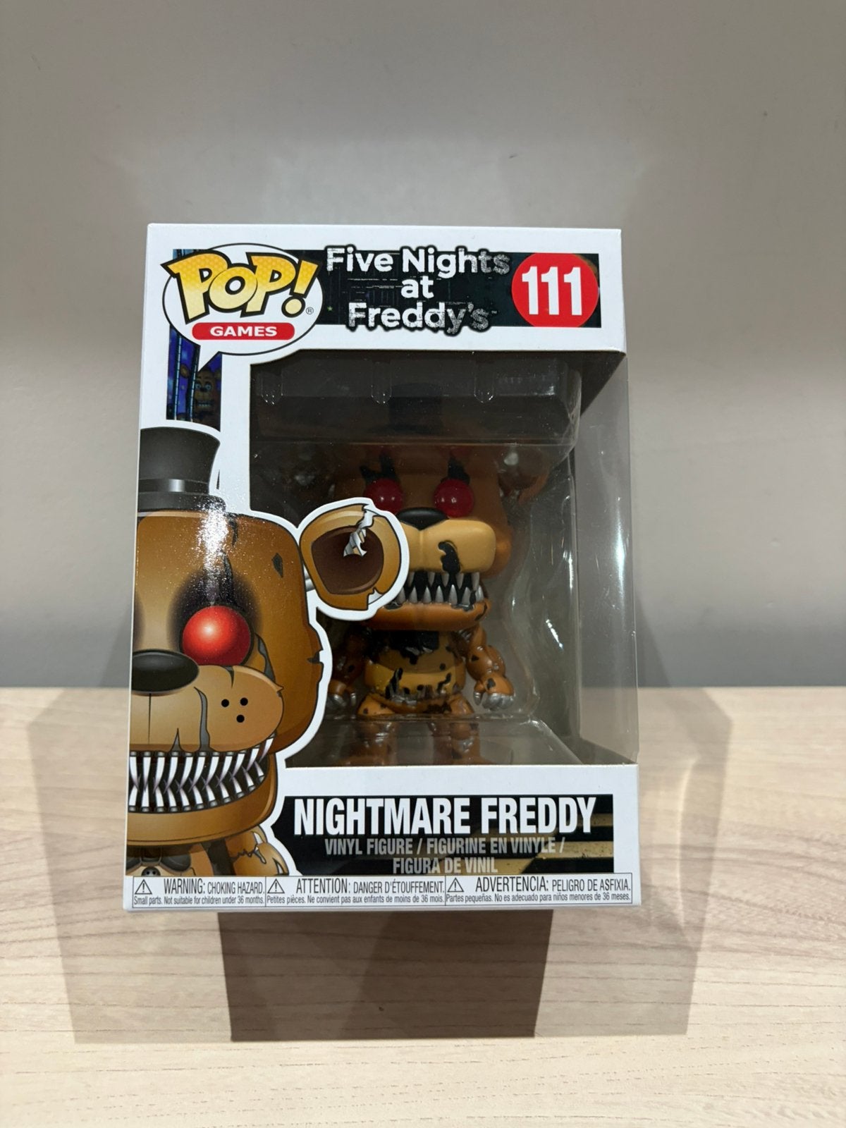 Nightmare Freddy 111Funko Pop! Five Nights at Freddy’s FNAF, Ophalen of Verzenden, Zo goed als nieuw