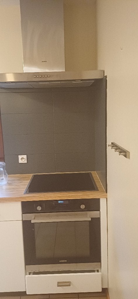 Inbouwoven, inductieplaat en dampkap Siemens, Ophalen, Gebruikt