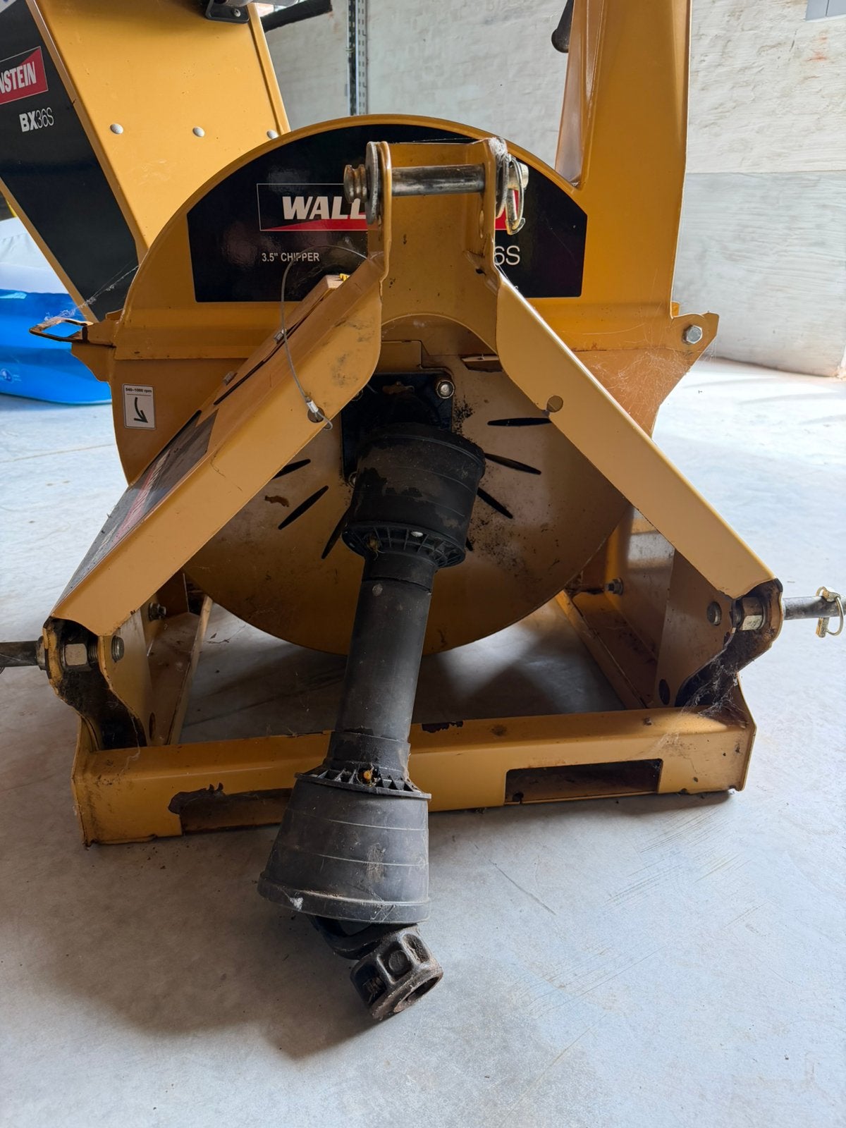 Hakselaar Wallenstein BX-36S, Enlèvement, Comme neuf