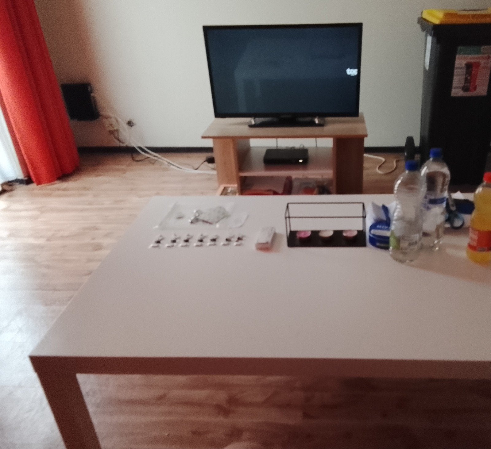 witte ikea salon tafel groot lack, Ophalen
