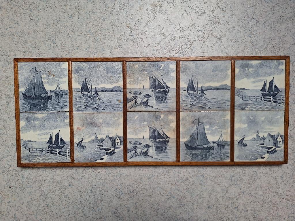 Delftse tegels, Ophalen