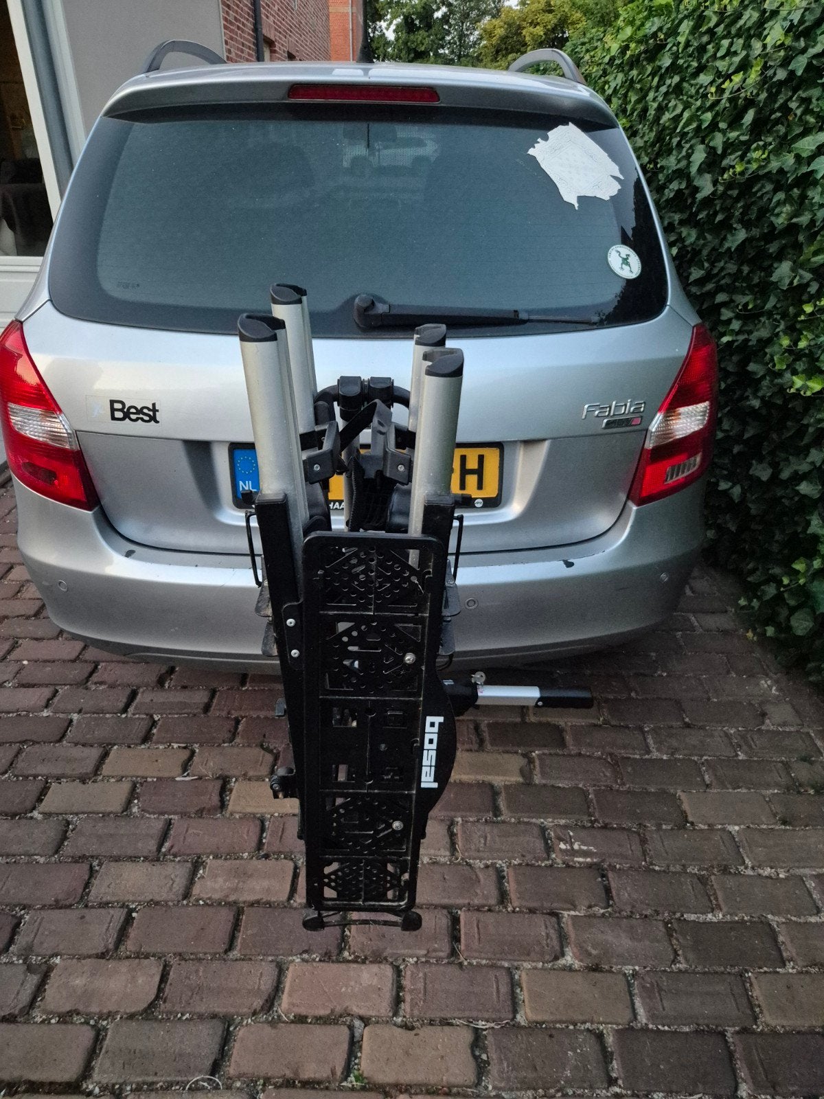 Bossal fietsendrager zeer sterk opvouwbaar, Enlèvement, 2 vélos