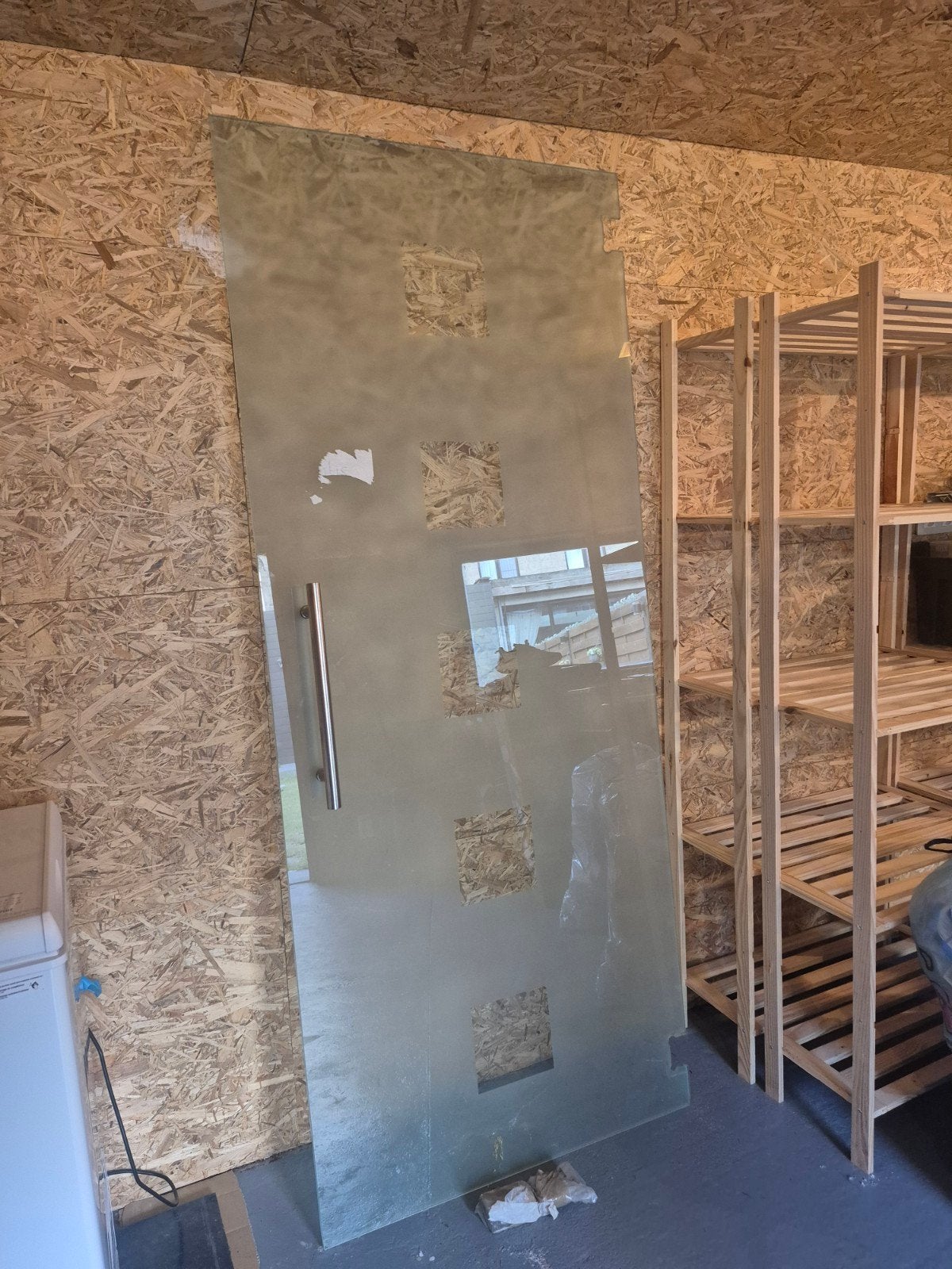 glazen binnen deur, Bricolage & Construction, Enlèvement, Utilisé