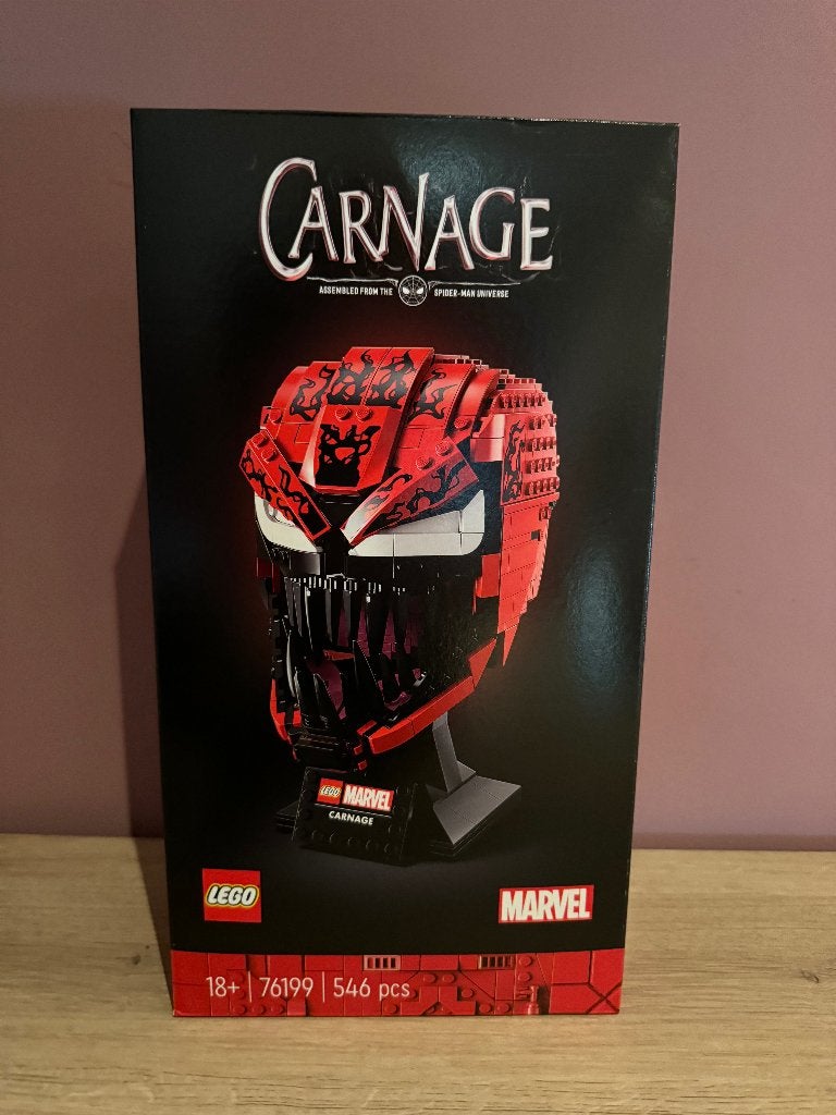 76199 LEGO Carnage helm, Ophalen, Lego, Nieuw, Complete set