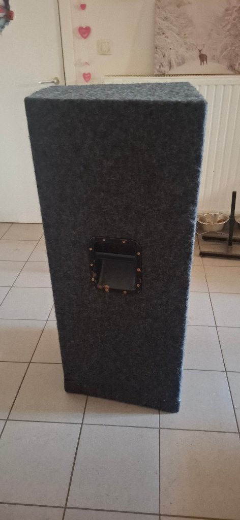Dj boxen case zonder spaekers 2x, Musique & Instruments, DJ sets & Platines, Enlèvement, Comme neuf, DJ-Set, Autres marques