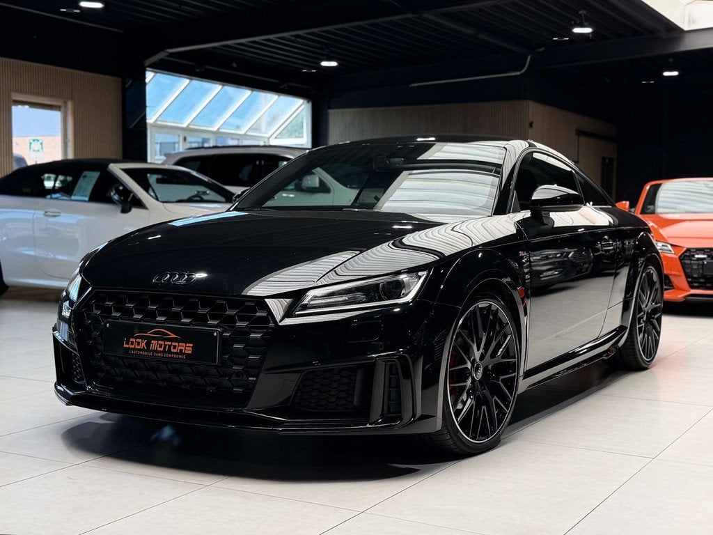 Audi TT Coupé 40 TFSI COMPETITION S line S tronic 197CV KEY, Autos, Audi, Cuir, Euro 6, Noir, 2 portes