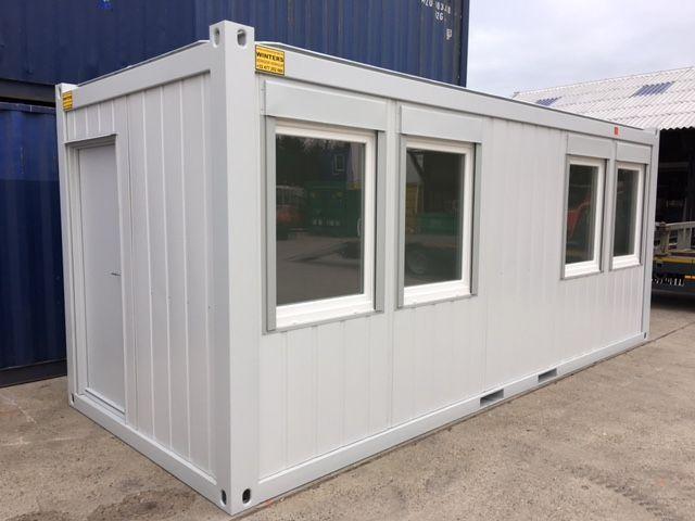 Winters 6 x 2,4m - 20ft Bureaucontainers, Articles professionnels, Machines & Construction | Abris de chantier & Conteneurs
