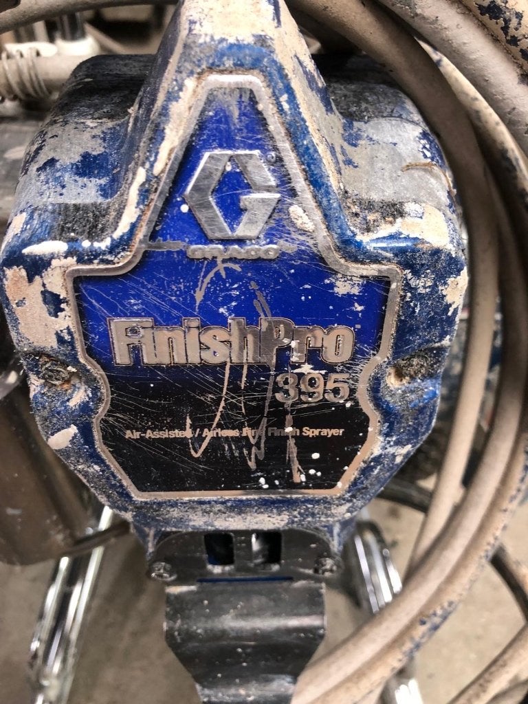 Graco finishpro 395 airless spuit, Ophalen of Verzenden, Gebruikt, Verfspuit of Verfpomp