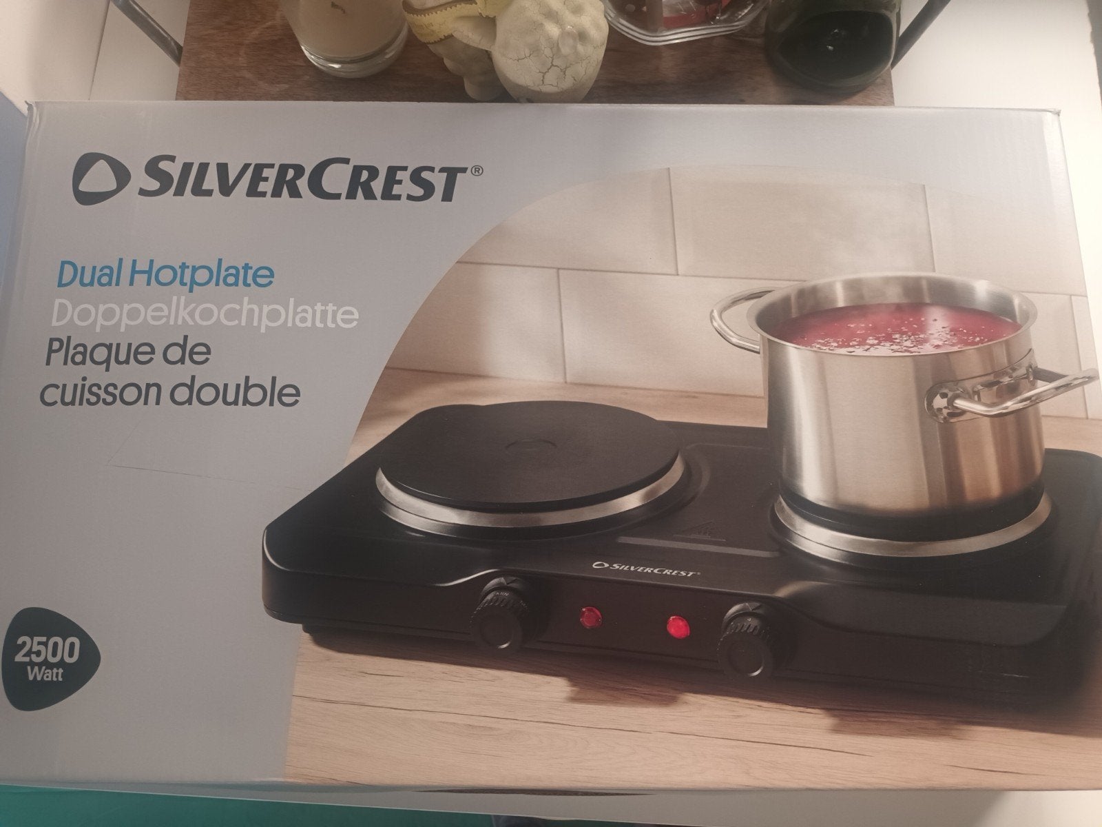 Double plaque de cuisson de cuisson electrique, Electroménager, Tables de cuisson, Enlèvement