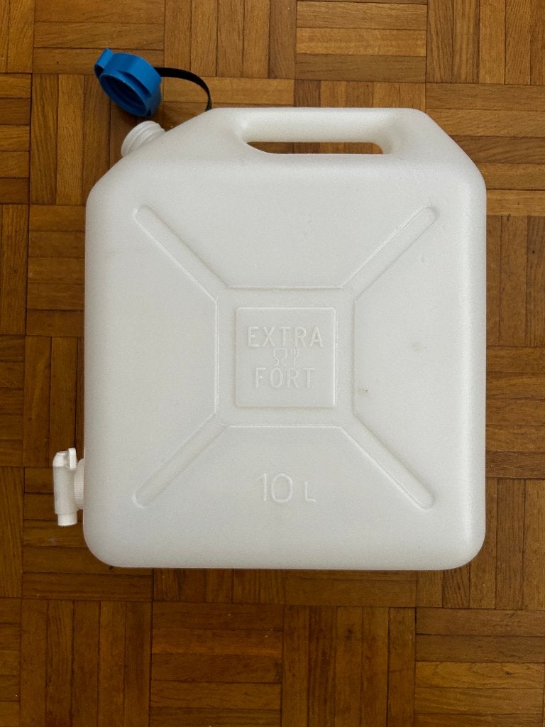 Jerrycan alimentaire avec robinet 10 L (sans BPA), Enlèvement, Utilisé