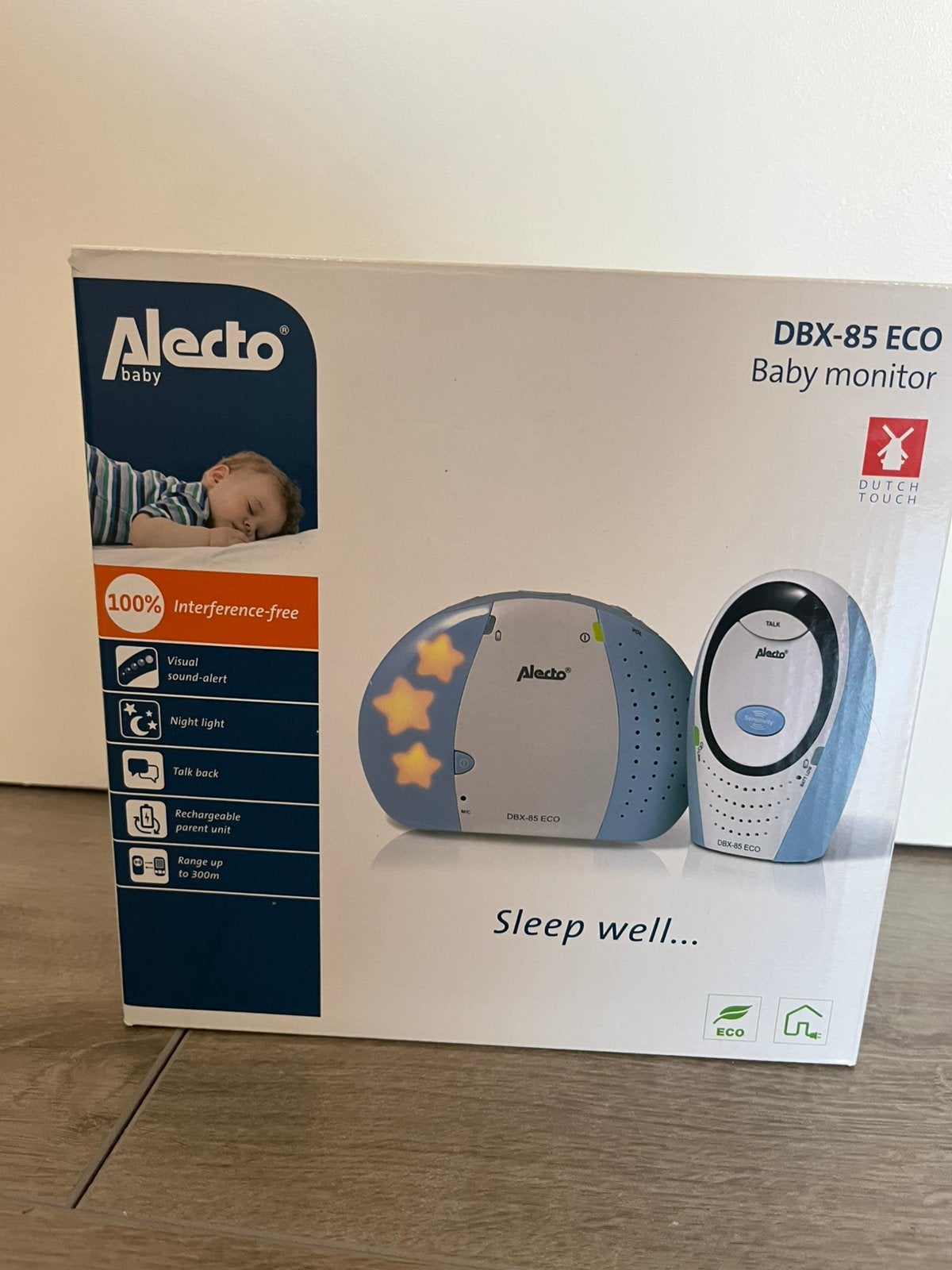 Allecto babyfoon, Ophalen, Gebruikt, Terugspreekfunctie