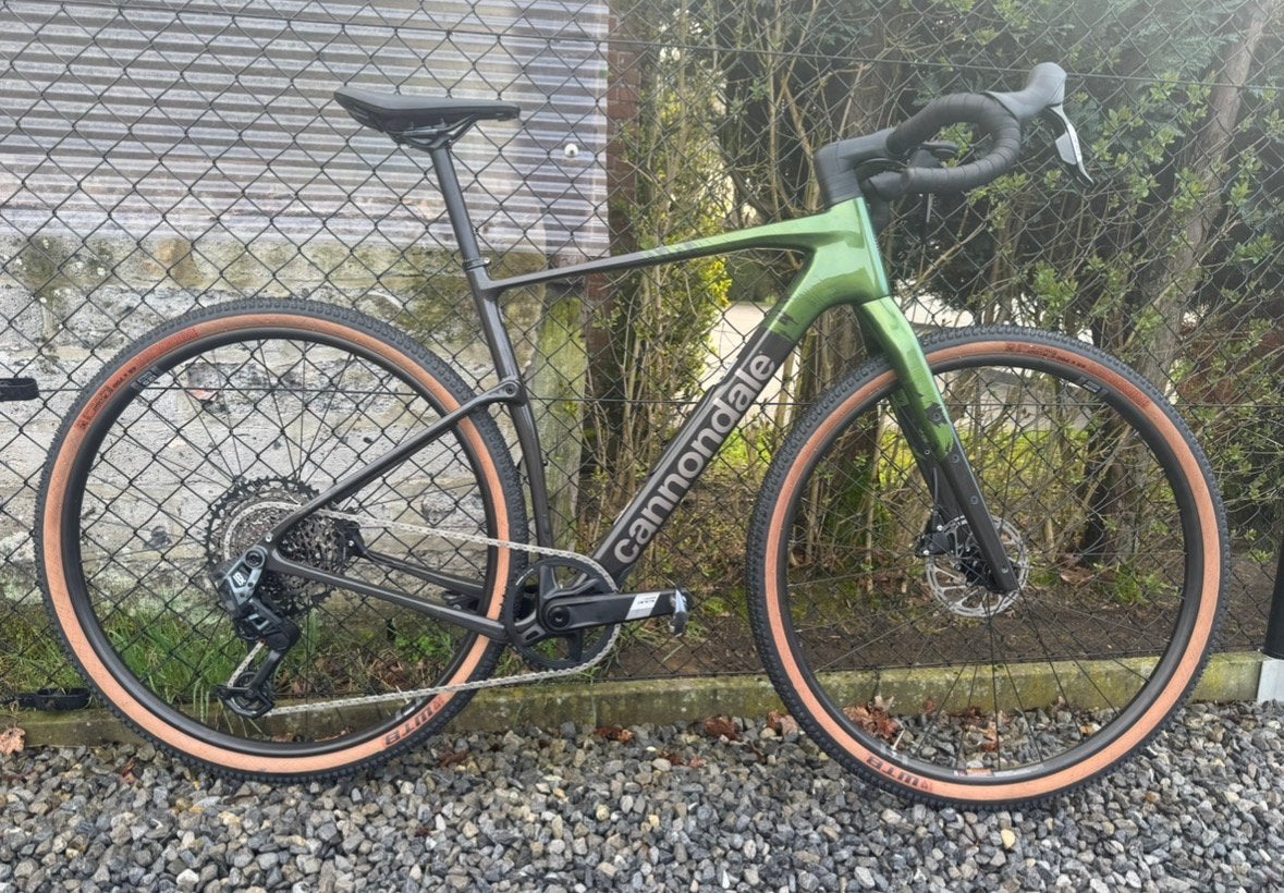 Cannondale gravel topstone carbon 2 axs 56, Enlèvement, Comme neuf, Carbone