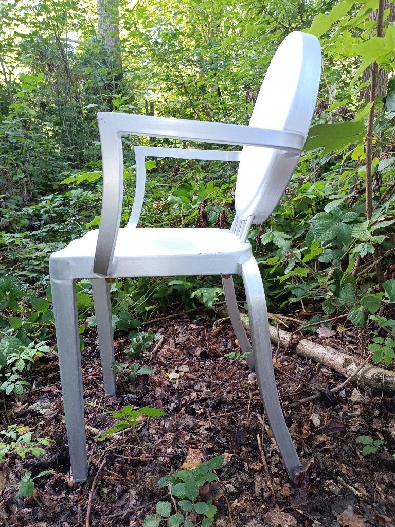 PROTOTYPE - Vintage stoel - Marineblauw model - 1980, Ophalen