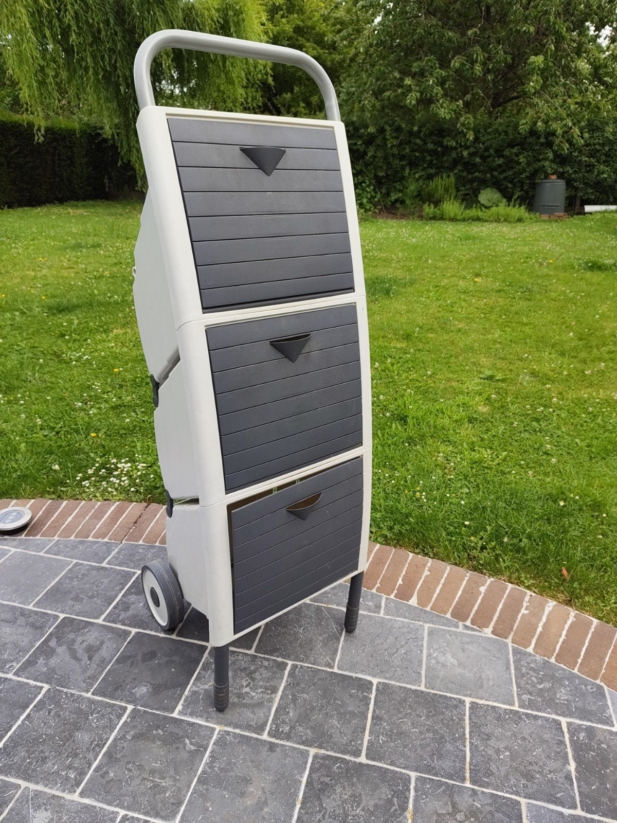 Trieur de linge Vileda, Enlèvement, Utilisé