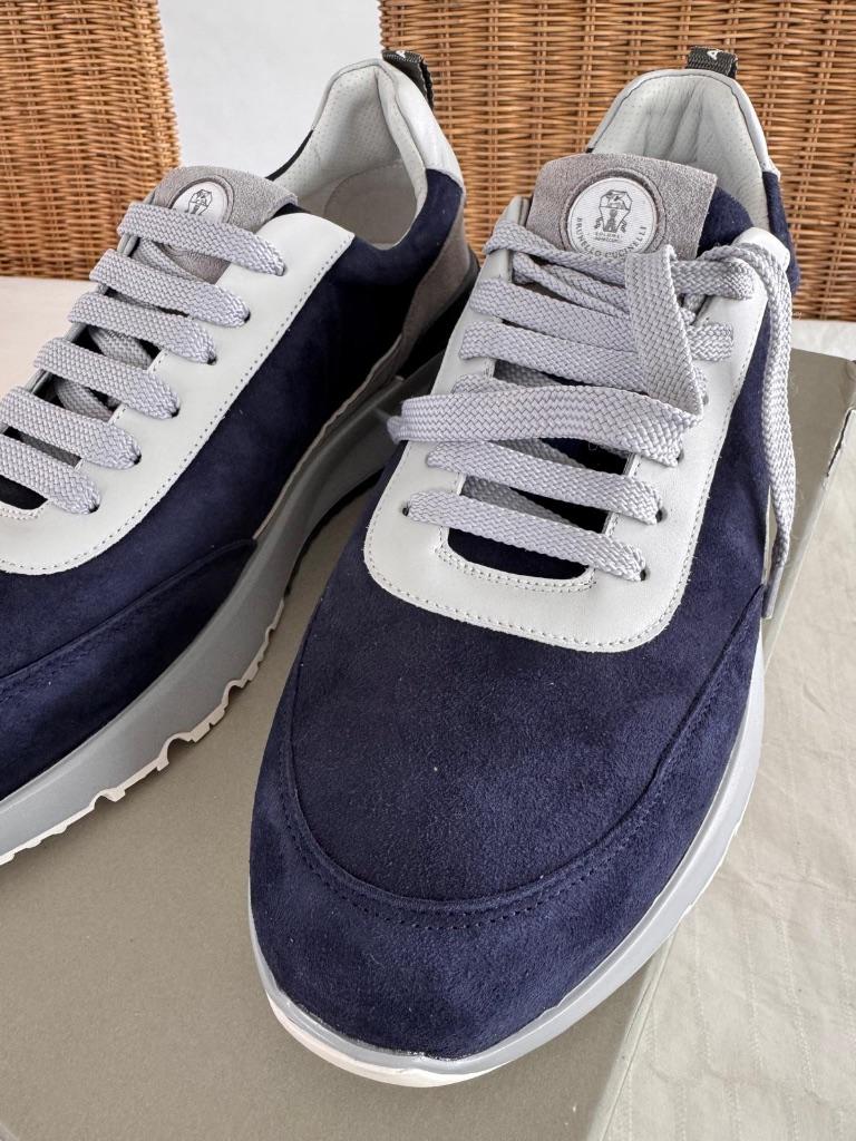 Sneakers Brunello Cucinelli Blauw maat 45, Andere, Blauw, Nieuw, Ophalen of Verzenden