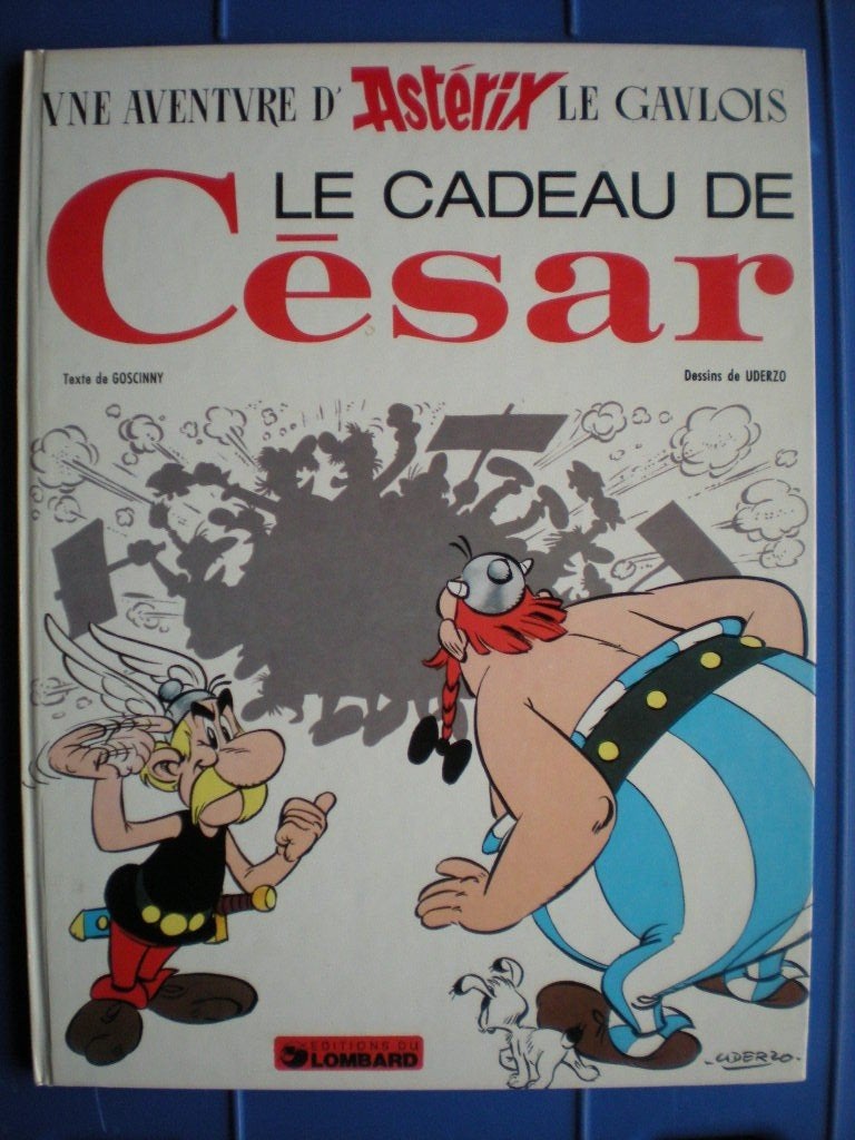 ASTERIX: " Le Cadeau de César"  1974  Ed Lombard, Livres, Une BD, Enlèvement ou Envoi, Comme neuf