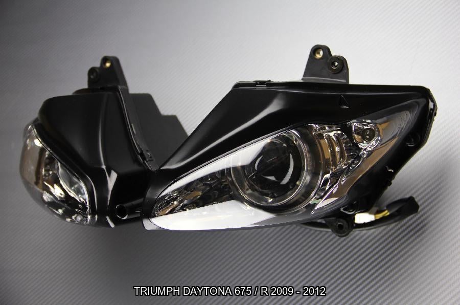 Phare / Optique AVDB avant TRIUMPH DAYTONA 675 / R 2009 2012, Enlèvement ou Envoi, Neuf