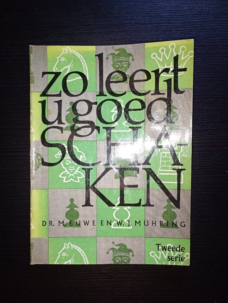 Zo leert u goed schaken 2 groen, Hobby & Loisirs créatifs, Sport cérébral & Puzzles, Enlèvement ou Envoi, Moins de 500 pièces
