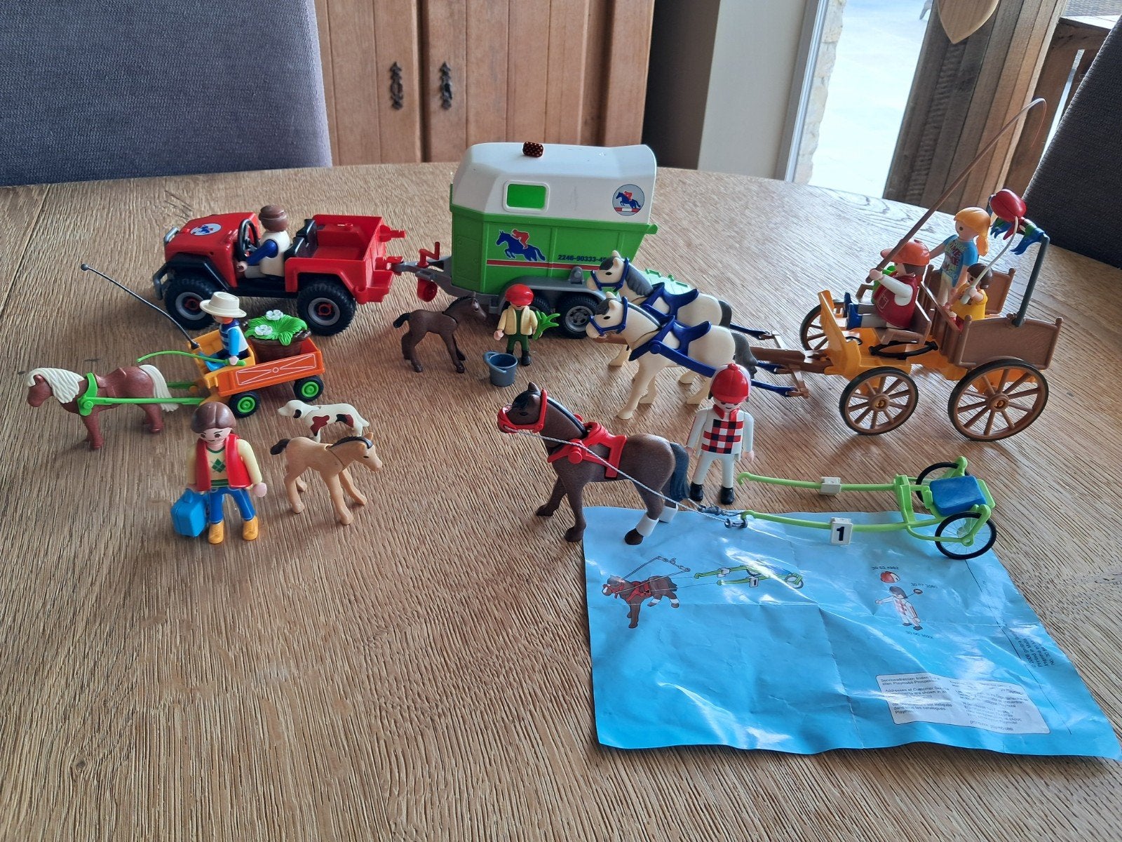paardenthema playmobil, Ophalen, Gebruikt