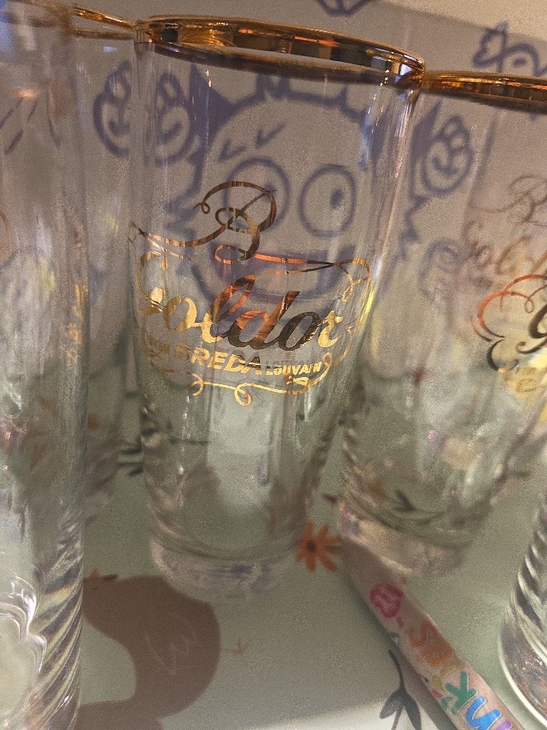 Bier glazen, Ophalen of Verzenden, Zo goed als nieuw, Bierglas