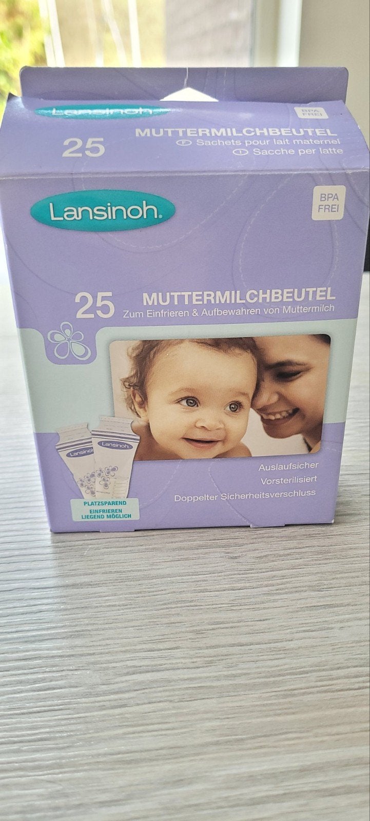 Zakjes moedermelk steriel Lansinoh, Kinderen en Baby's, Ophalen