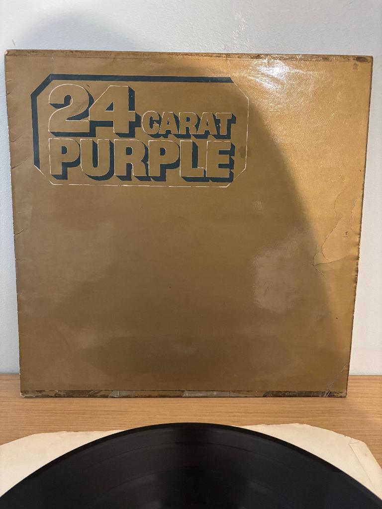 LP - Violet foncé - 24 carat, Enlèvement ou Envoi, 1970 - 1979, Utilisé, 12 pouces