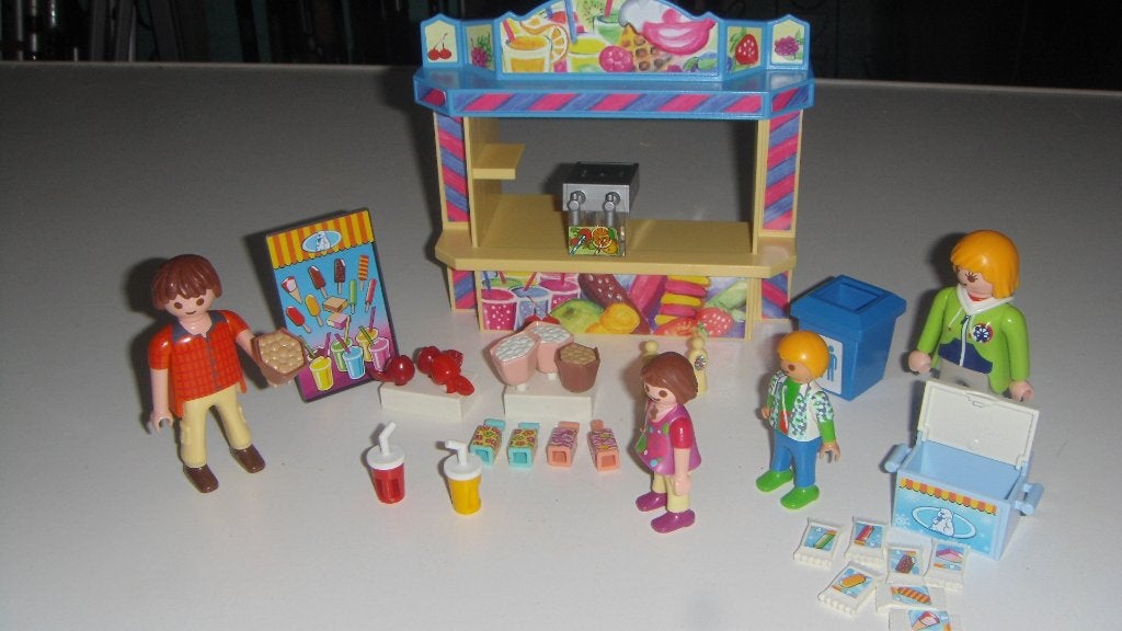 PLAYMOBIL MARCHANDE DE GLACES, Enfants & Bébés, Enlèvement ou Envoi, Comme neuf