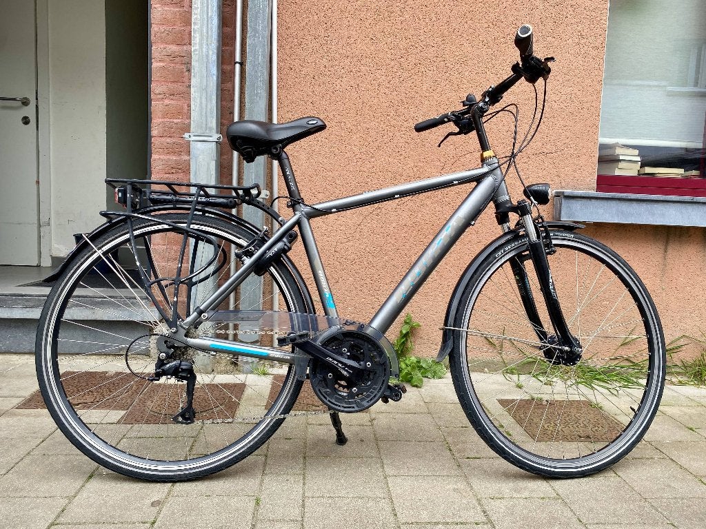 Norta trekkingfiets, Fietsen en Brommers, Gebruikt, Velgrem, Versnellingen, Minder dan 49 cm
