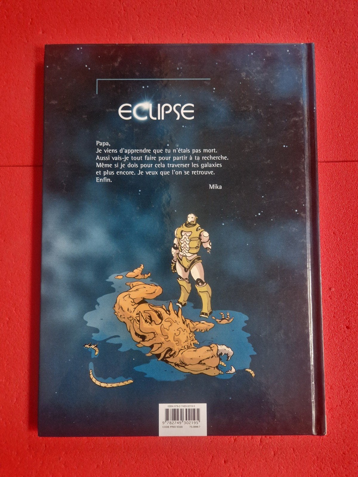 bd éclipse 1,EO, Enlèvement ou Envoi