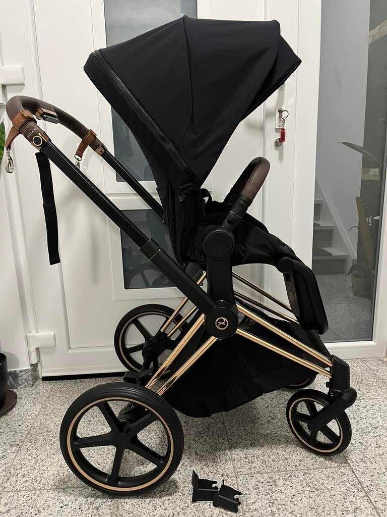 Cybex Priam 4 Lux 3in1 in goede staat, Kinderen en Baby's, Kinderwagens en Combinaties, Ophalen, Zo goed als nieuw, Kinderwagen