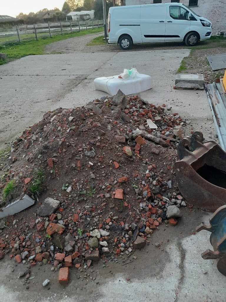 Gratis mengpuin/steenpuin 0-40mm, Ophalen of Verzenden