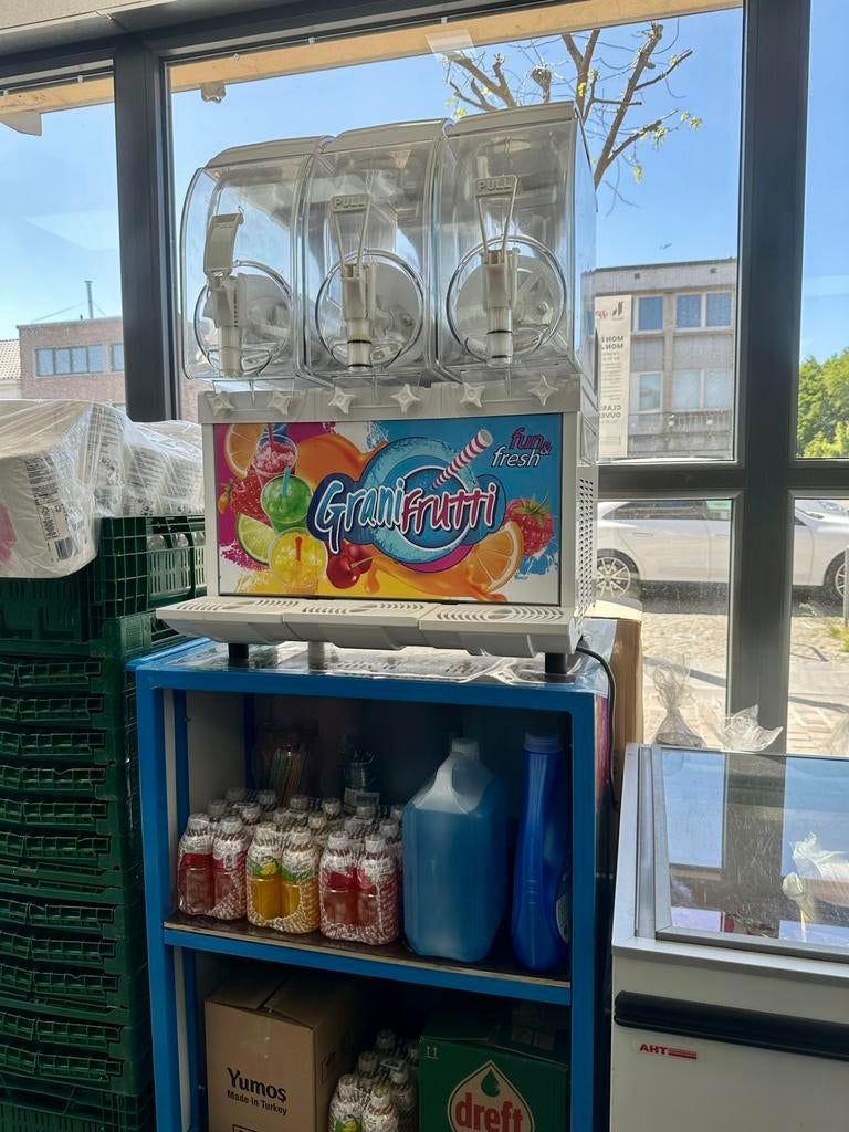 Granita, Ophalen, Koelen en Vriezen