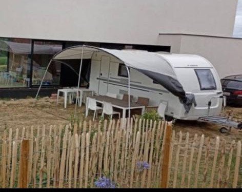 Adria altea 432px TOPOKKAZIE 2017, Luifel, Frans bed, Treinzit, Tot en met 3