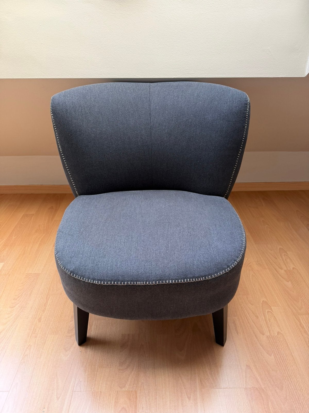 Fauteuil gris anthracite en tissu, Maison & Meubles, Enlèvement, Neuf