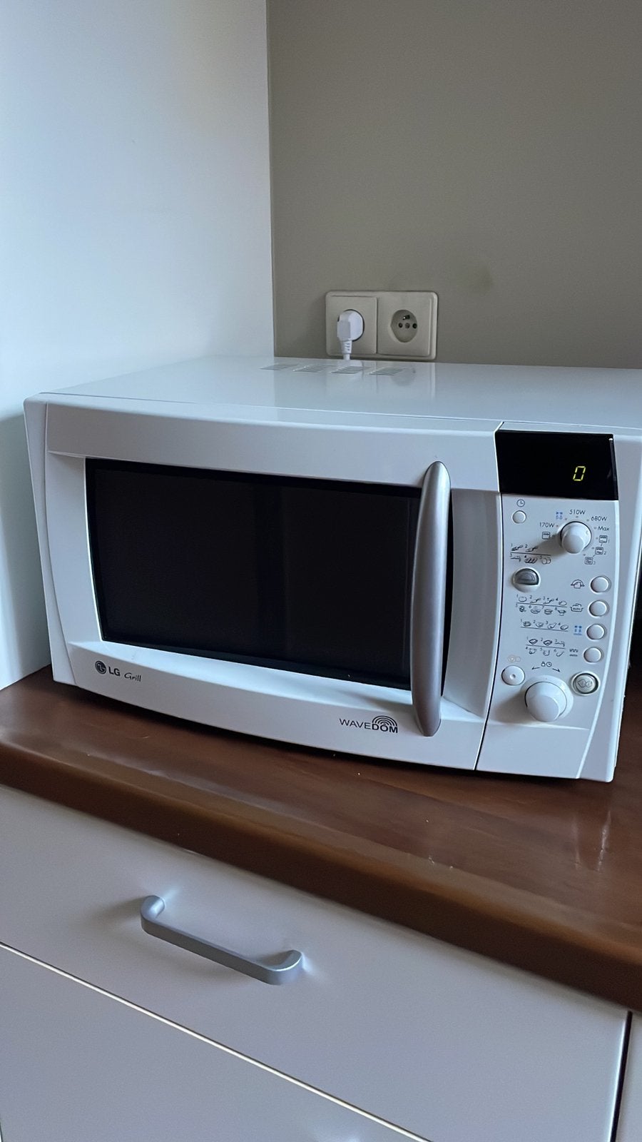 LG Wavedom Microgolfoven met grillfunctie werkt perfect, Ophalen, Gebruikt, Microgolfoven