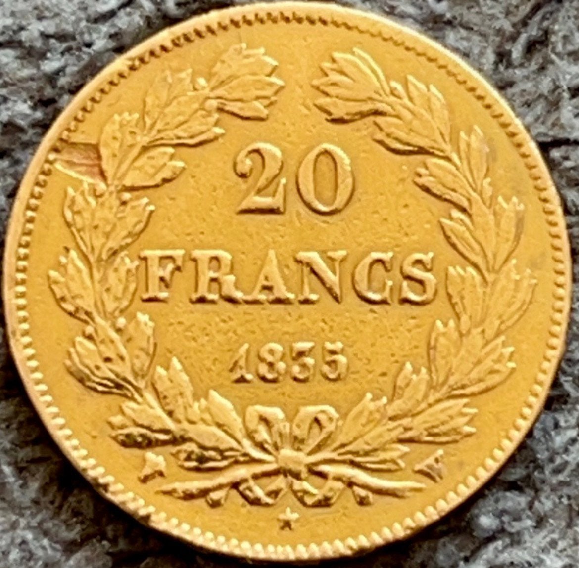 Pièce 20 Francs Or Louis Philippe Ier 1835, Ophalen of Verzenden, Goud