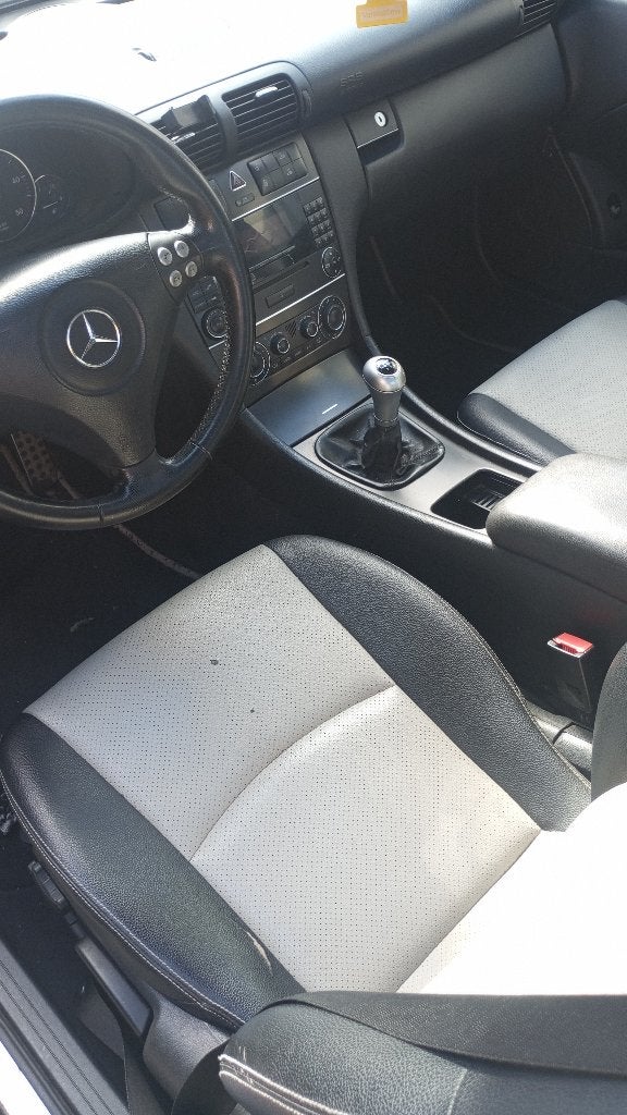 Mercedes C200, Auto's, Leder, Particulier, Te koop, 3 deurs
