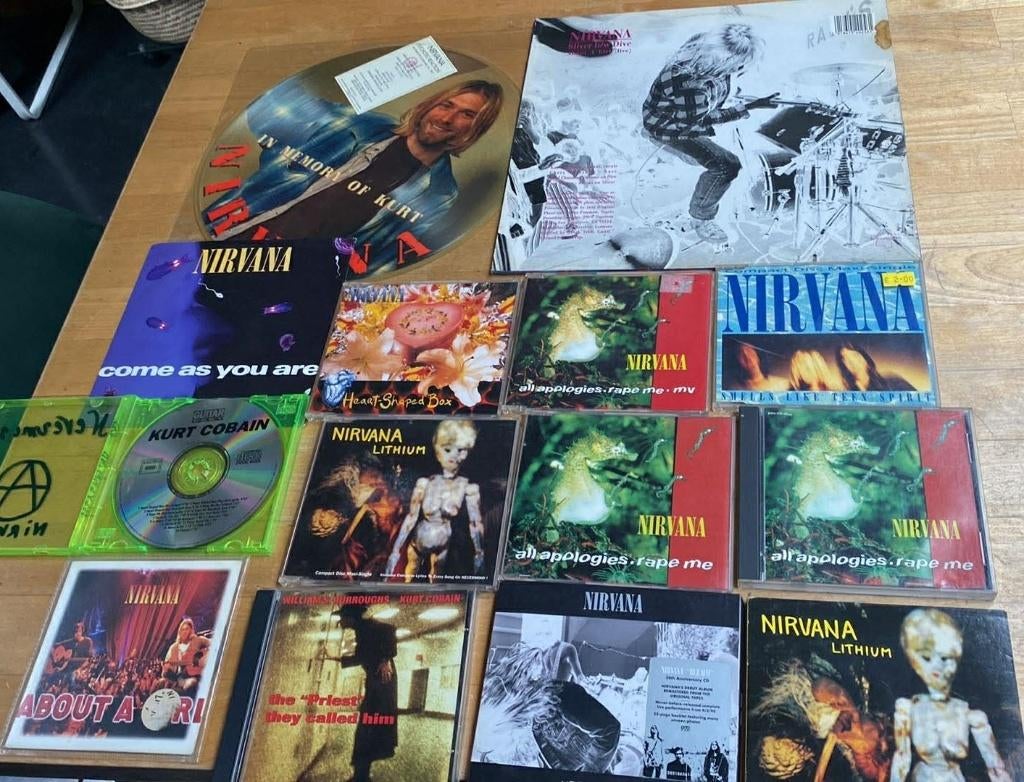 Collection Nirvana CD et vinyle, differents prix, Ophalen of Verzenden