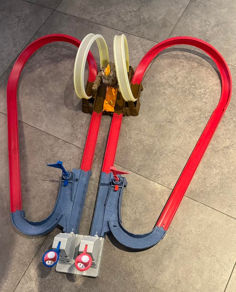 Racebaan hot wheels mario, Ophalen, Zo goed als nieuw, Racebaan, Hot Wheels