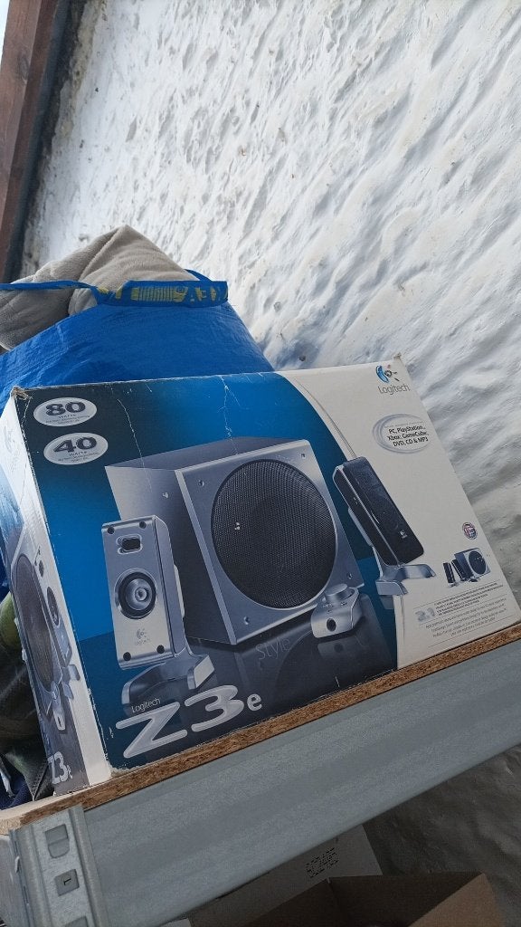 Haut parleur Logitech z3 e, TV, Hi-fi & Vidéo, Enceintes, Enlèvement, Logitech