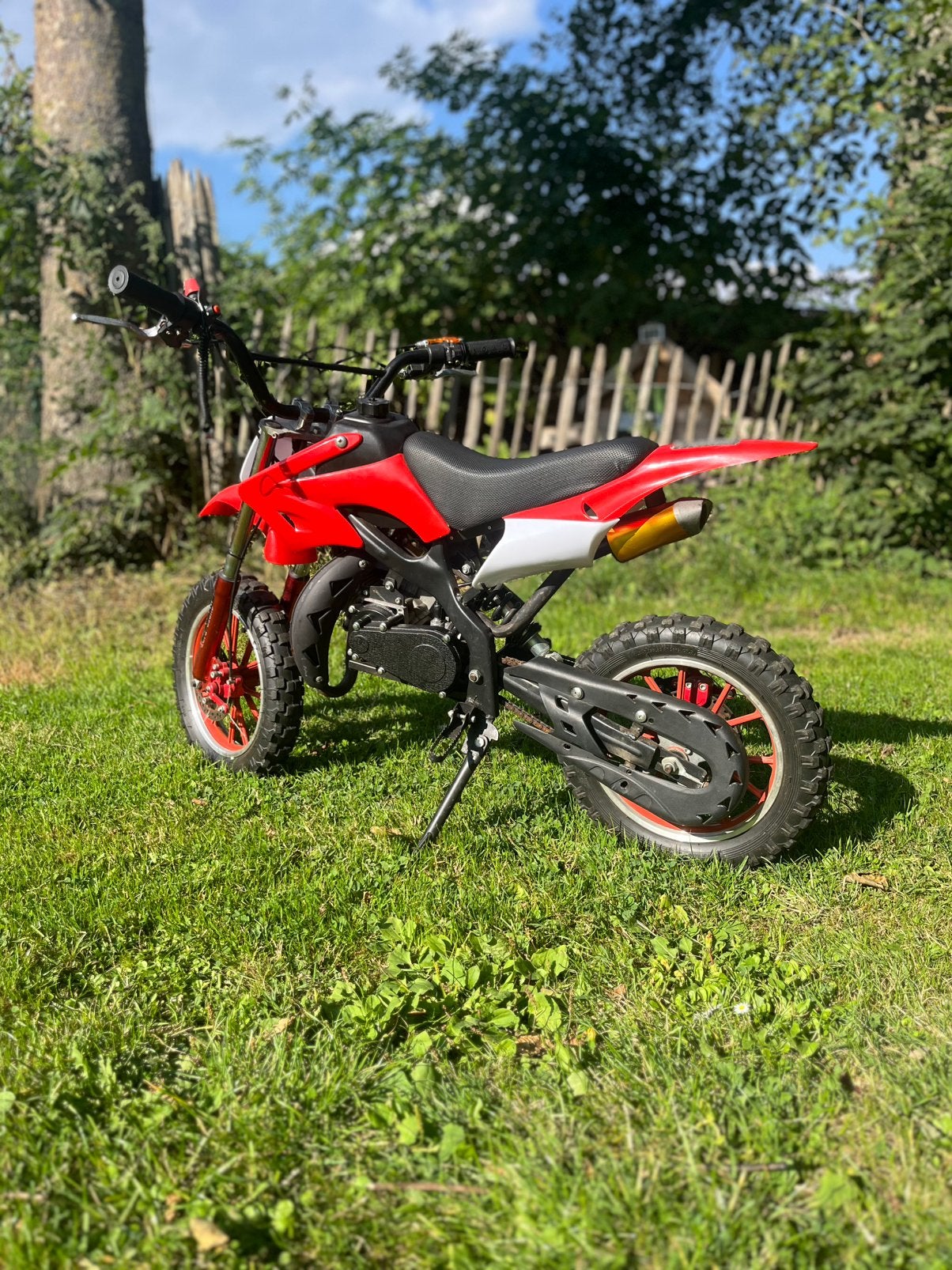 Pocket bike enfants 50cc, Vélos & Vélomoteurs, Mini Bikes, Midi Bikes & Pit Bikes, Enlèvement ou Envoi, Comme neuf, Autres types
