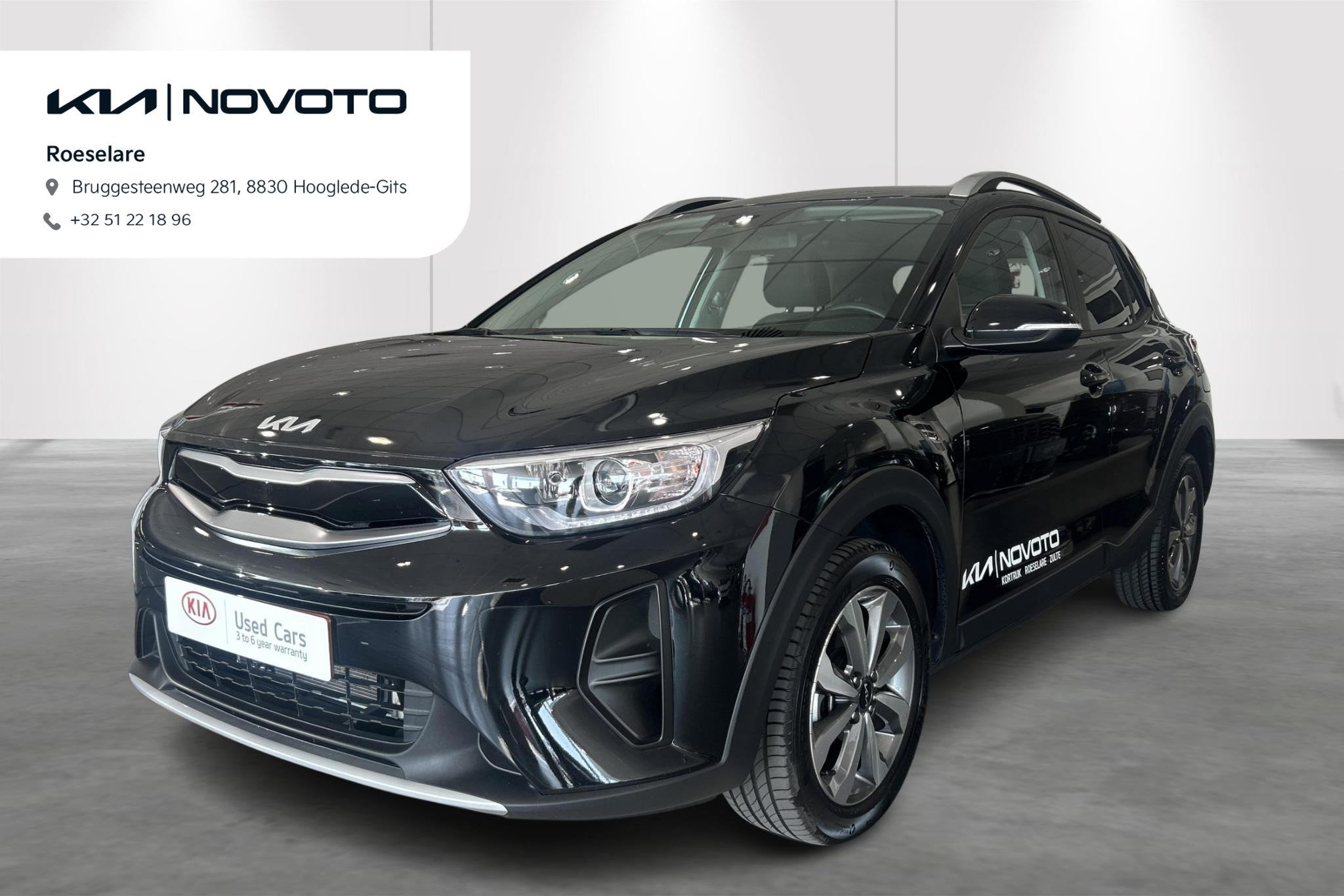 KIA Stonic 1.0 T 100 Style Edition, Auto's, Kia, Voorwielaandrijving, Automatische klimaatregeling, Zwart, 5 deurs