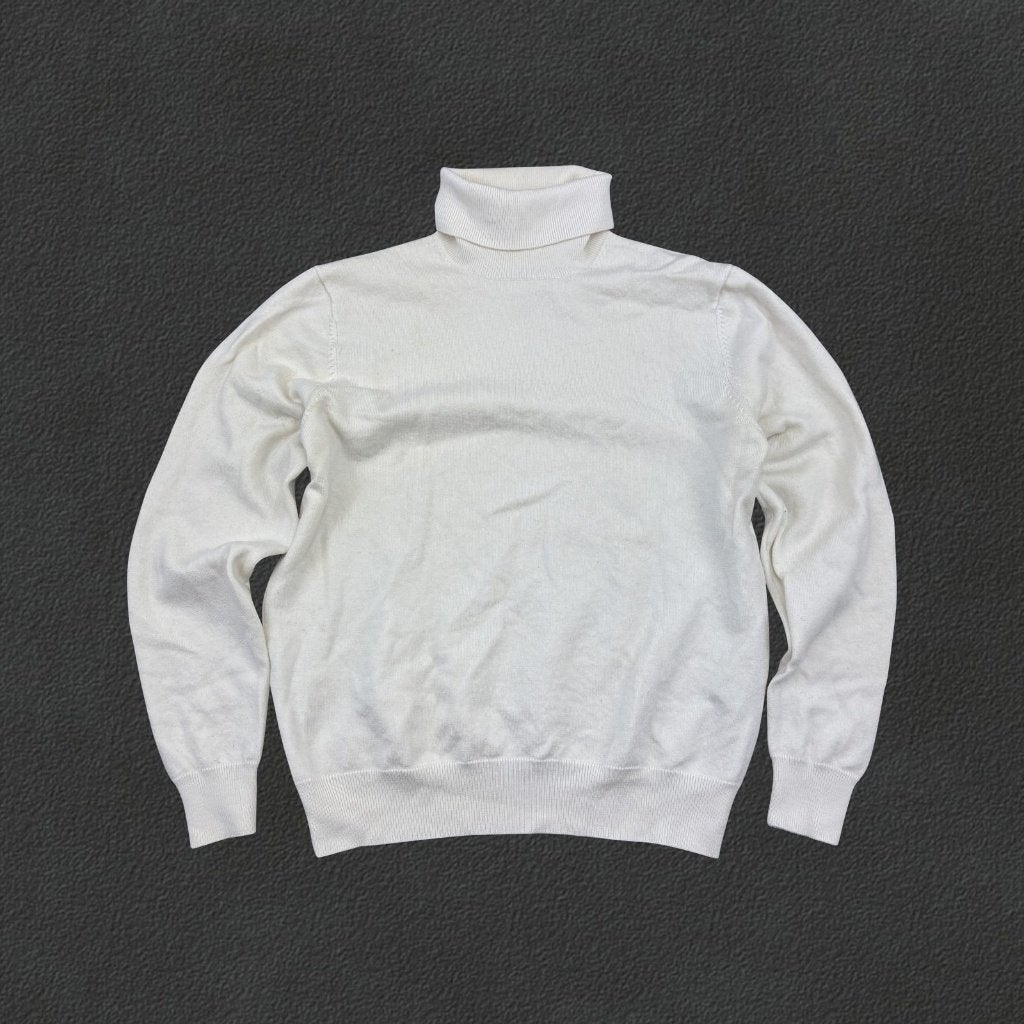(1363) Beige Suitsupply Turtleneck - Men M - Very Good, Vêtements | Hommes, Pulls & Vestes, Beige, Comme neuf, Taille 48/50 (M)