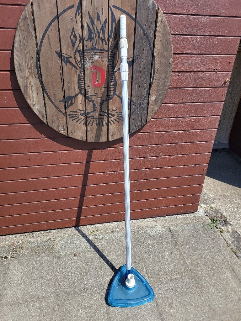 borstel zwembad, Tuin en Terras, Ophalen