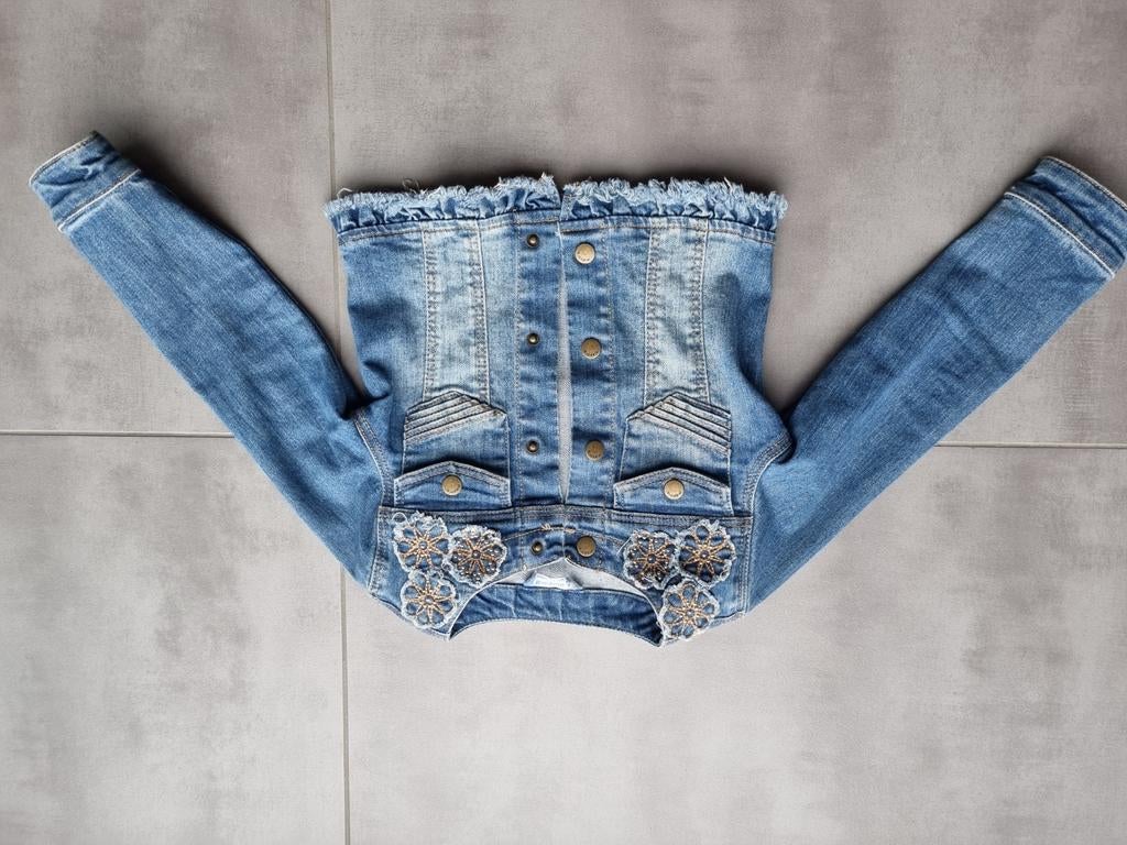 Jeans jas MAYORAL, Kinderen en Baby's, Ophalen, Jas